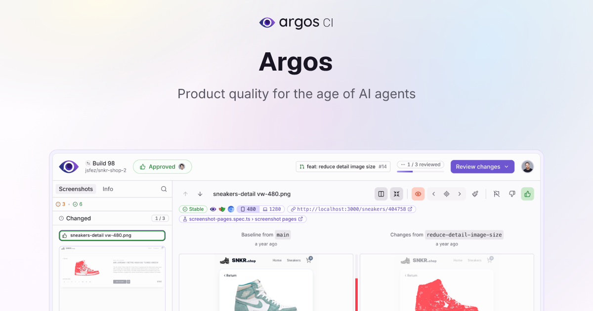 Argos preview