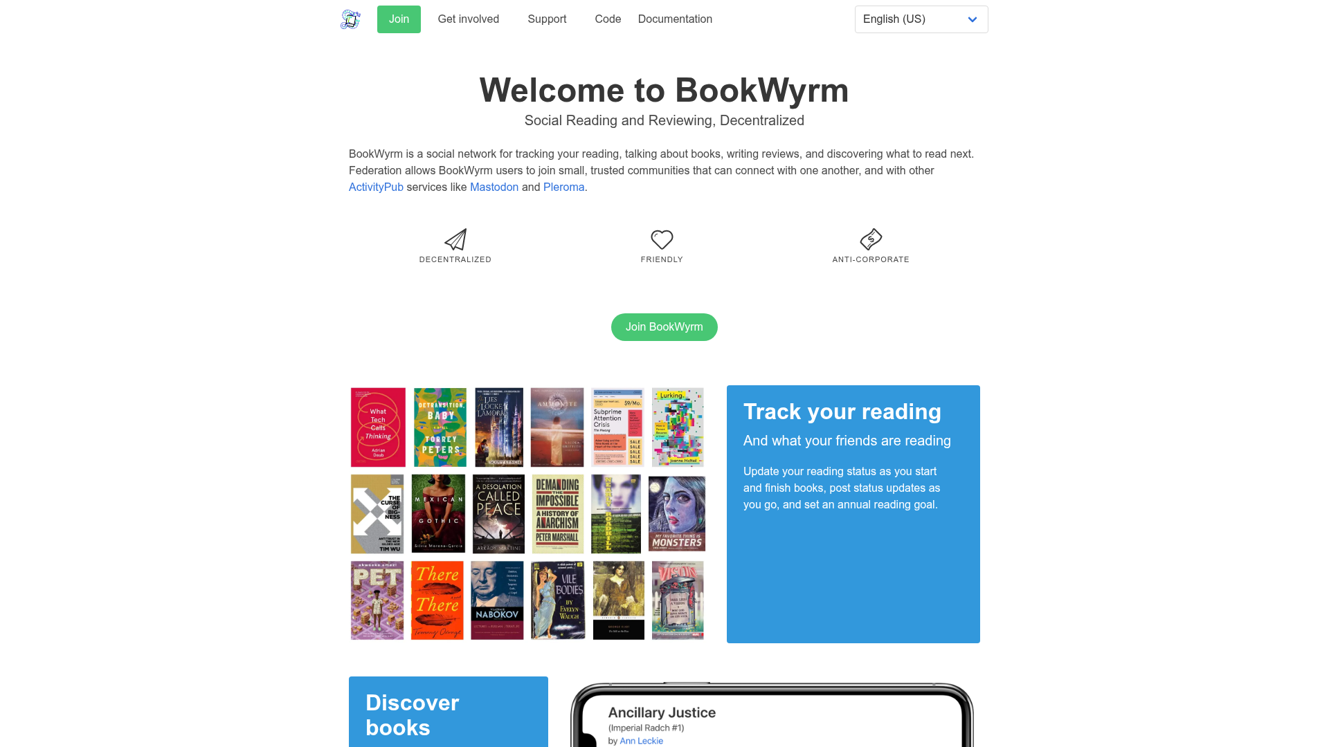 BookWyrm preview