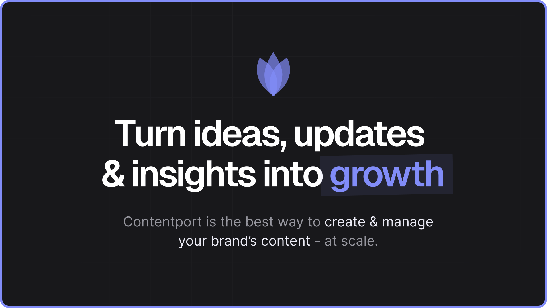 Contentport preview