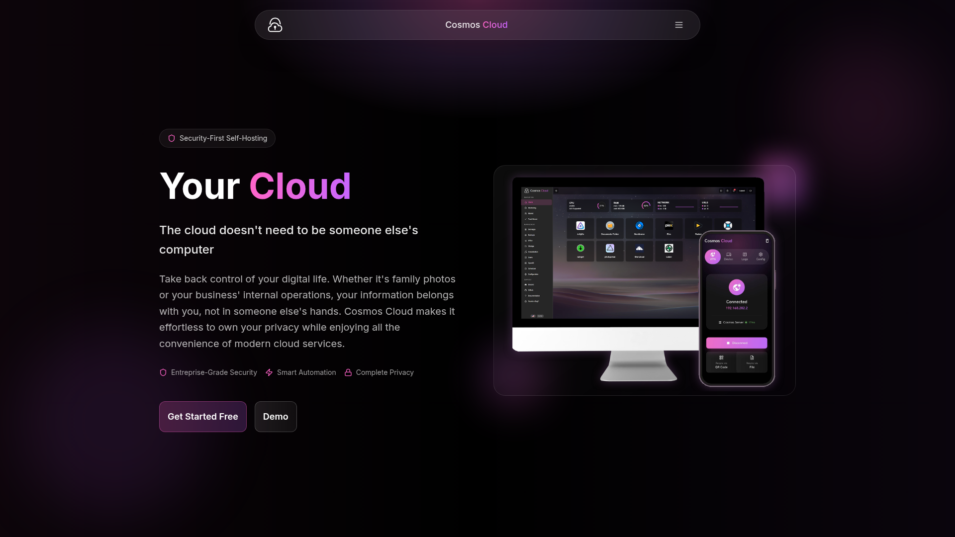 Cosmos Server preview