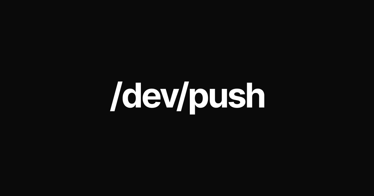 /dev/push preview