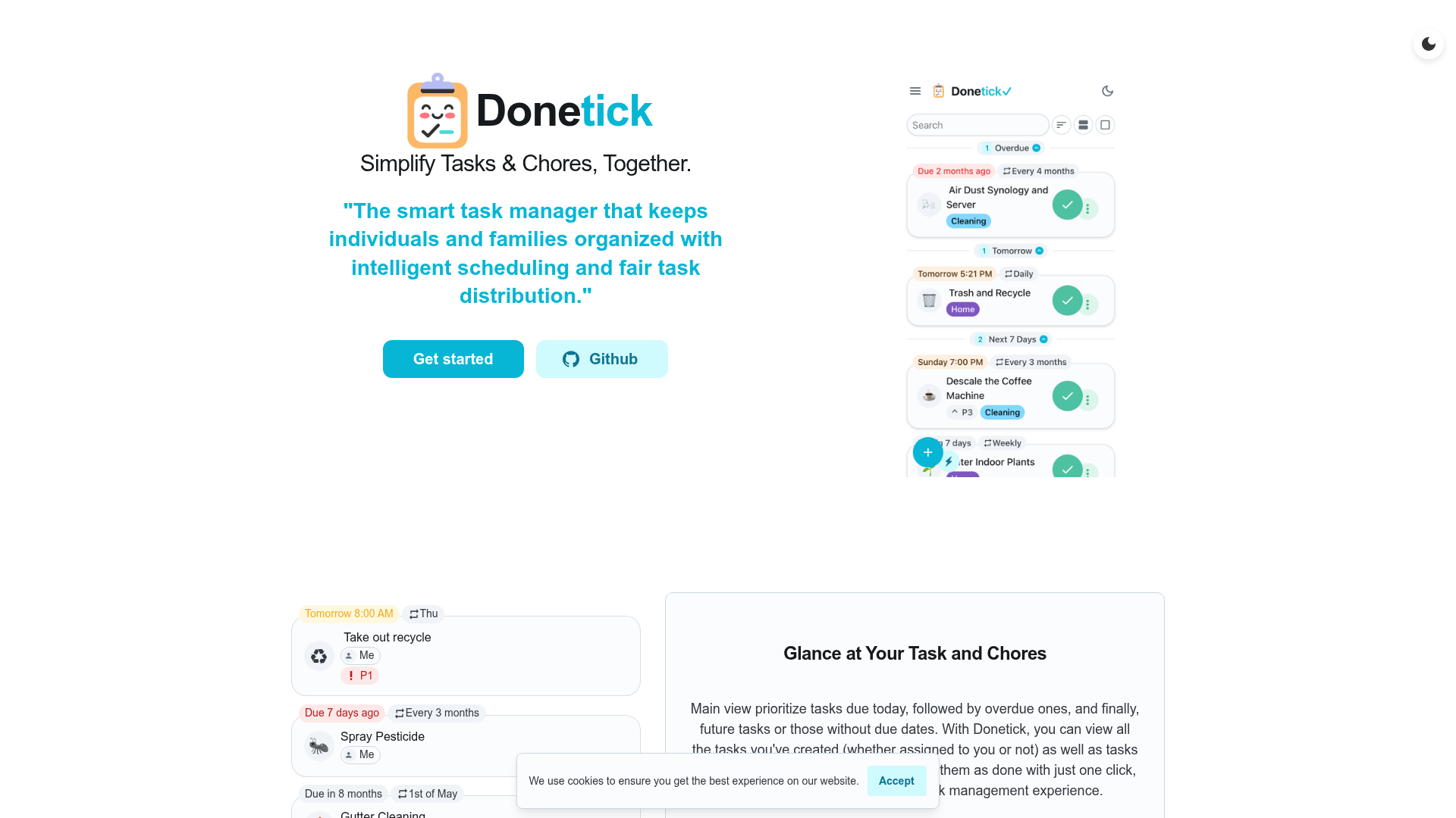 Donetick preview