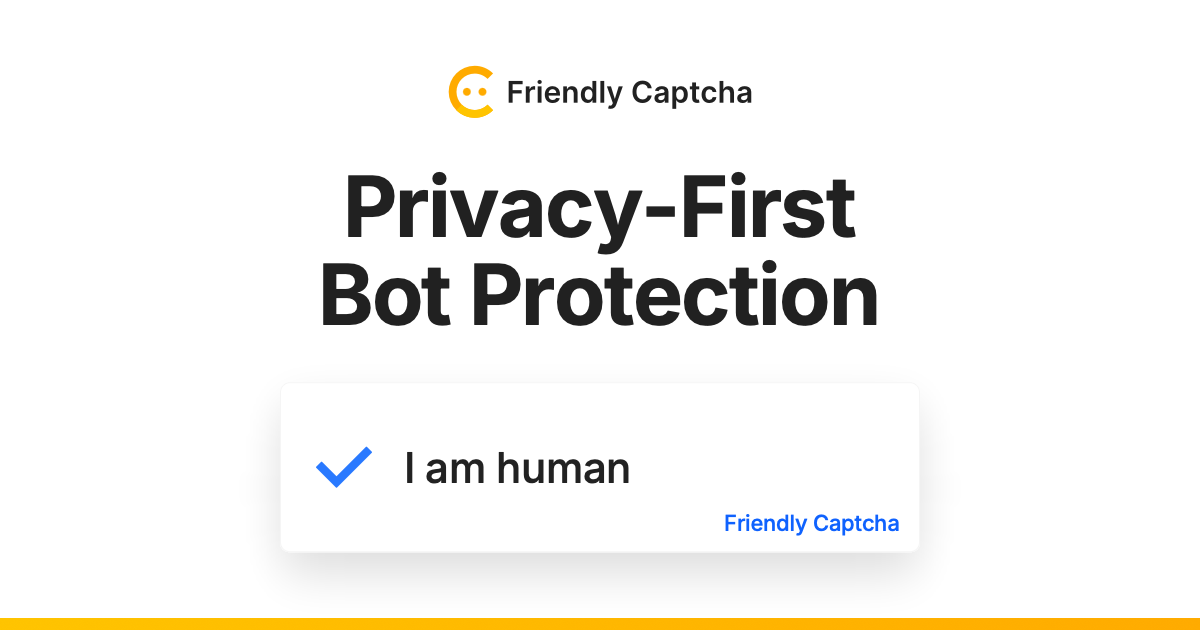 Friendly Captcha preview