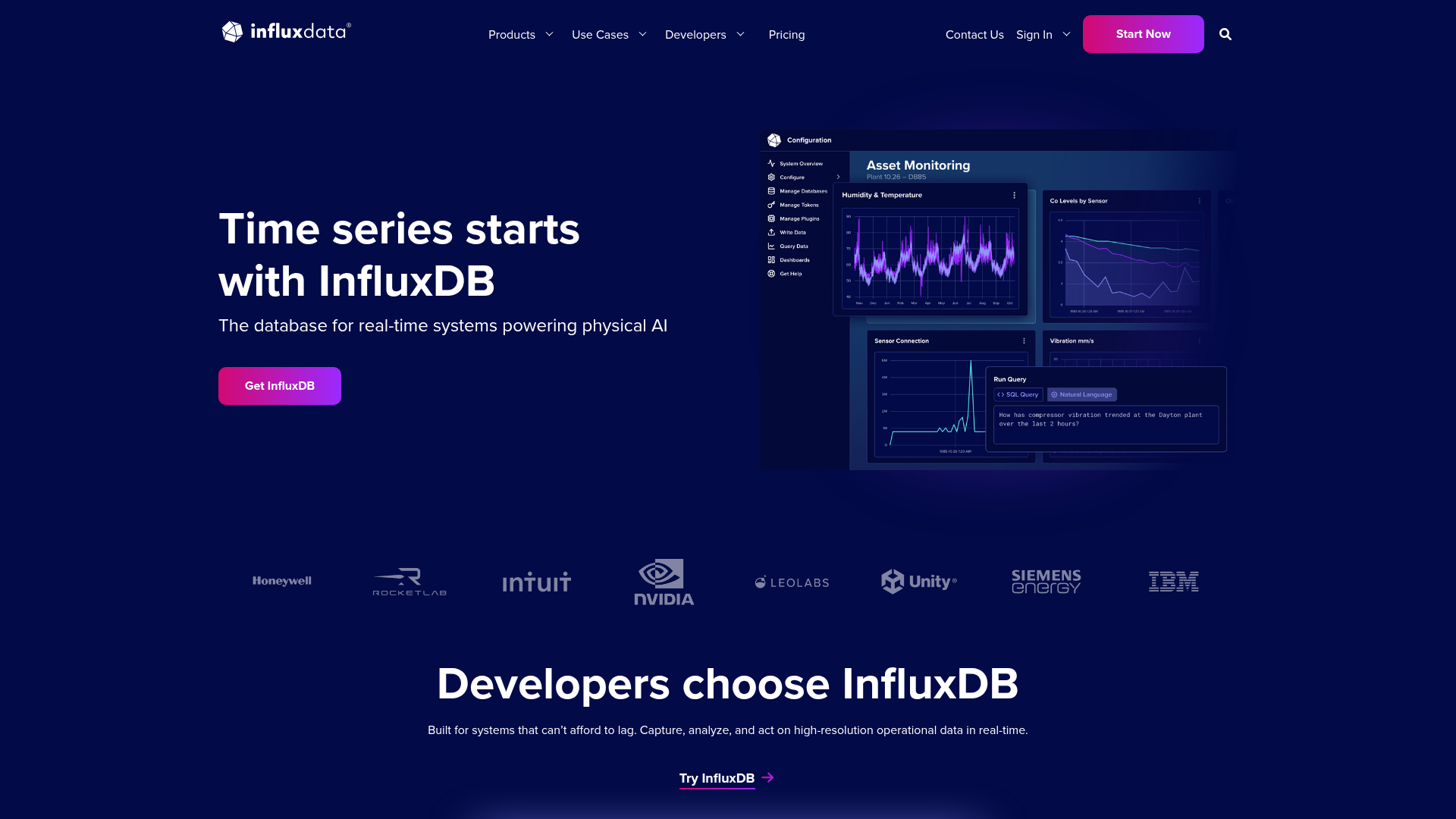 InfluxDB preview