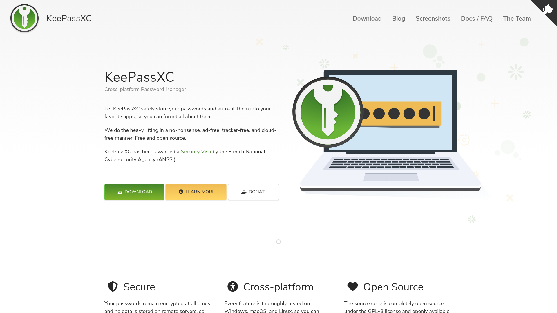 KeePassXC preview