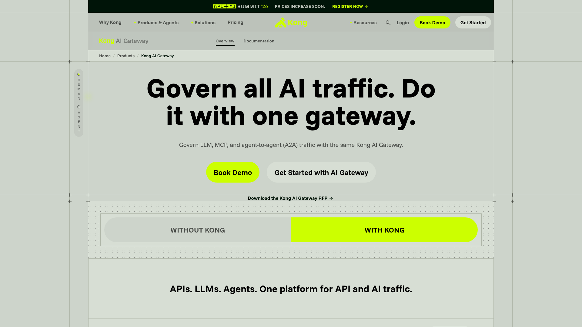 Kong AI Gateway preview