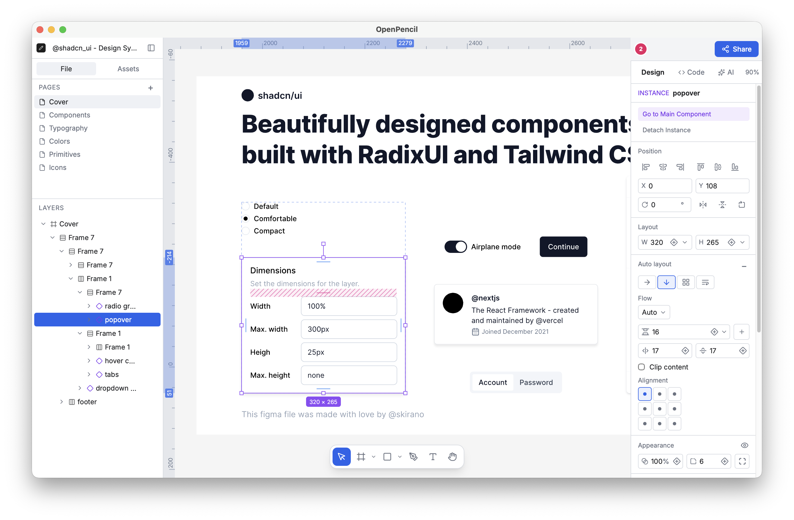 OpenPencil preview