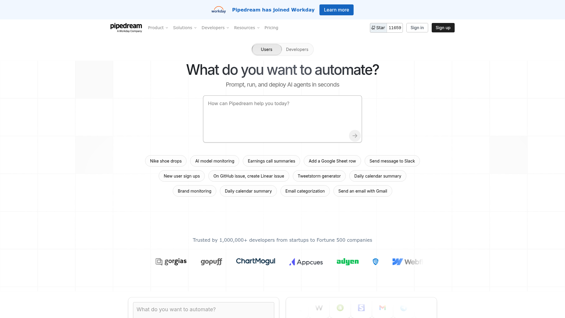 Pipedream preview