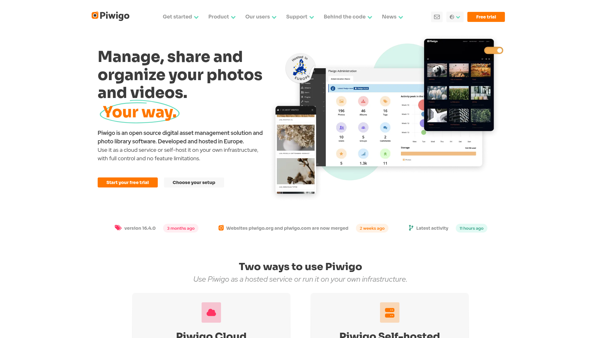 Piwigo preview
