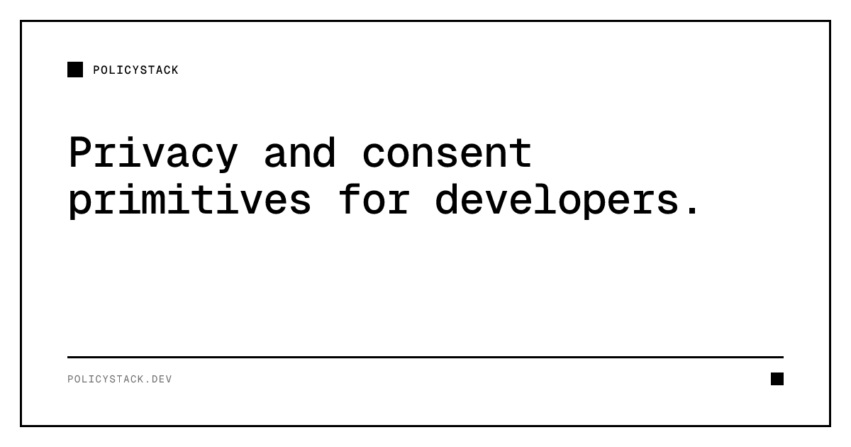 OpenPolicy preview