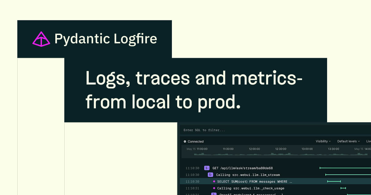 Logfire preview
