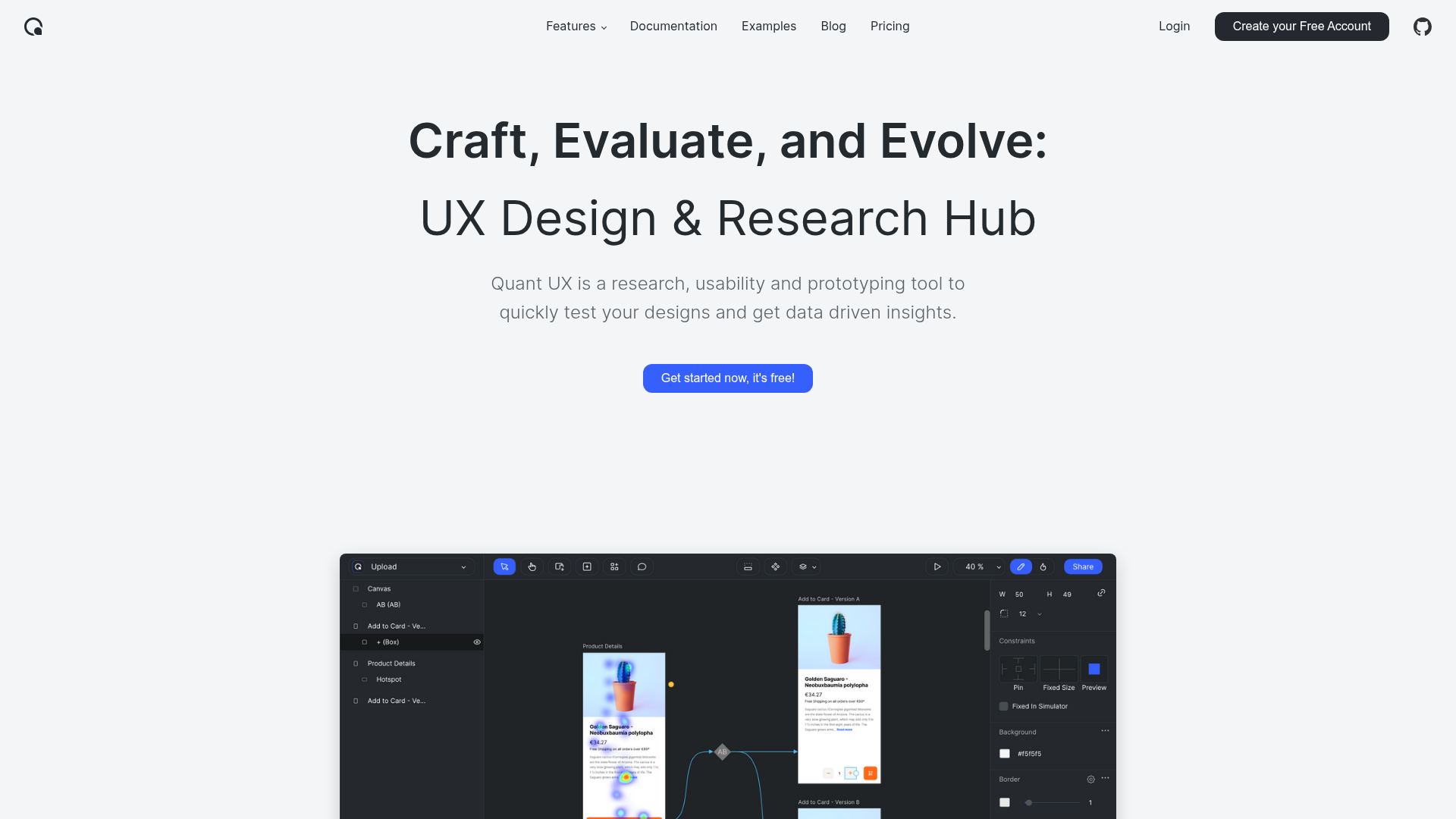 Quant-UX preview