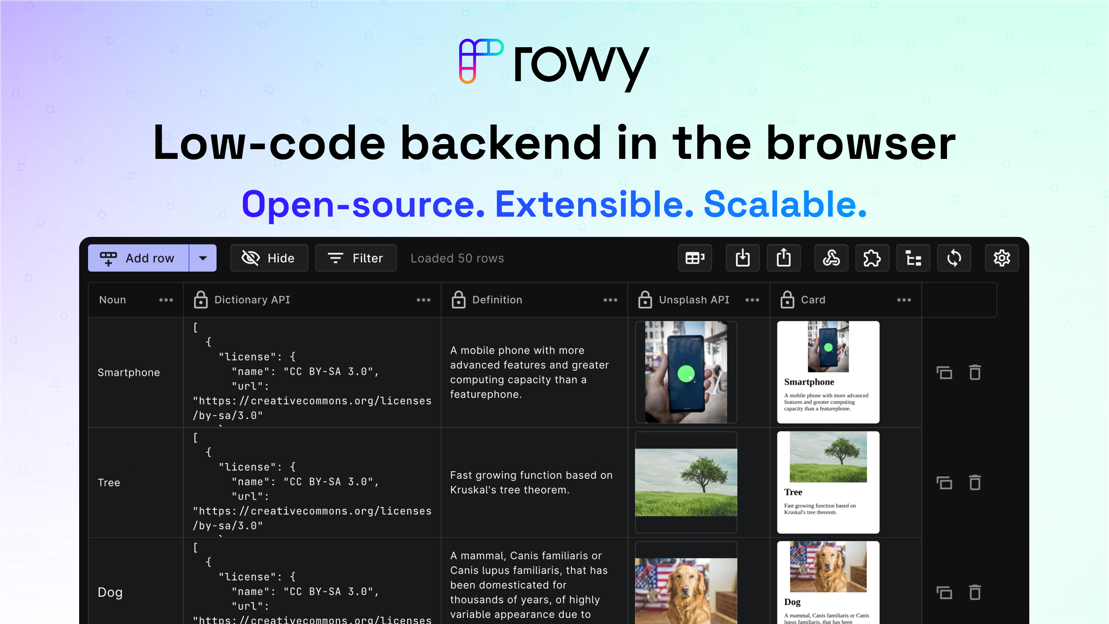 Rowy preview