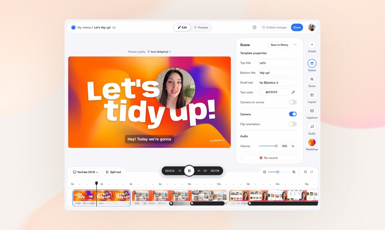 Screenity preview