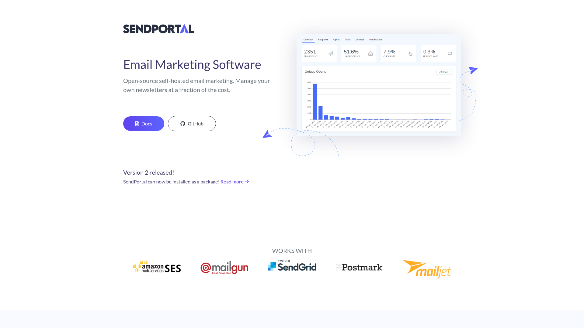 Sendportal preview