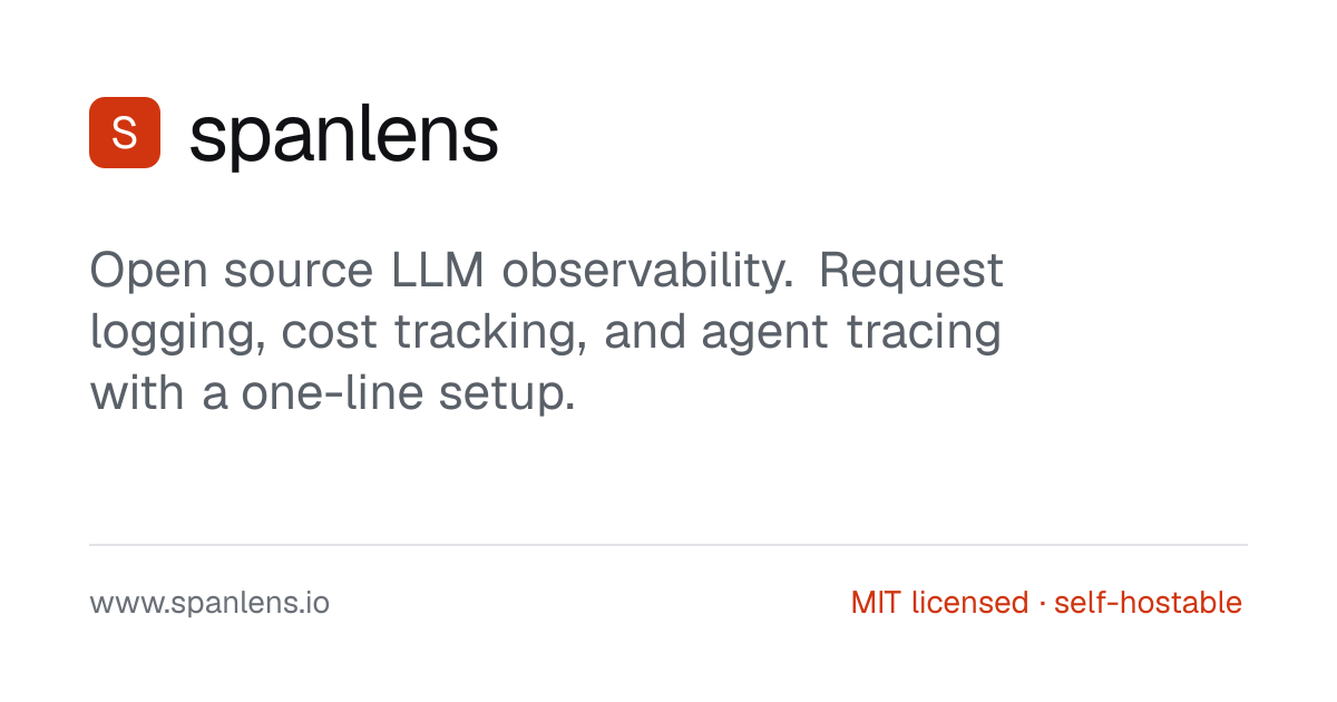 Spanlens preview