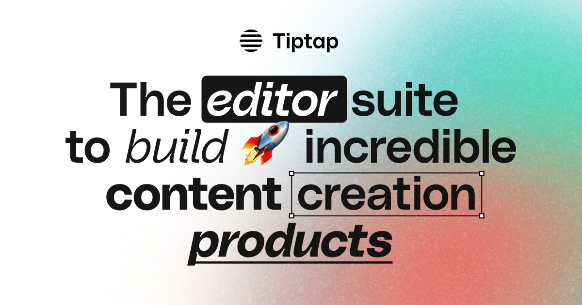 TipTap preview
