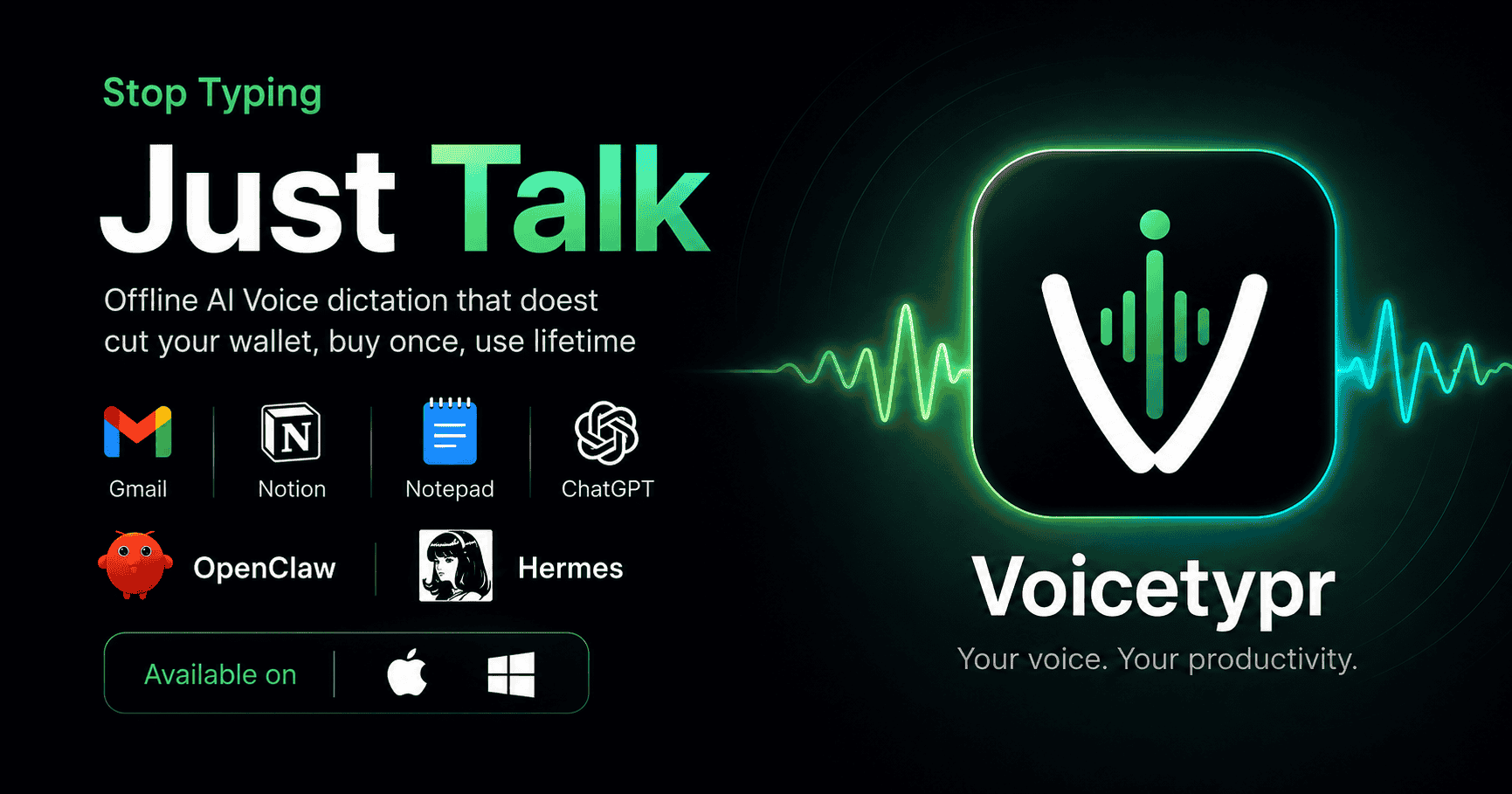 VoiceTypr preview