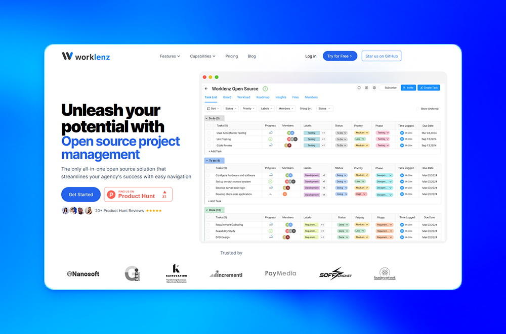 Worklenz preview