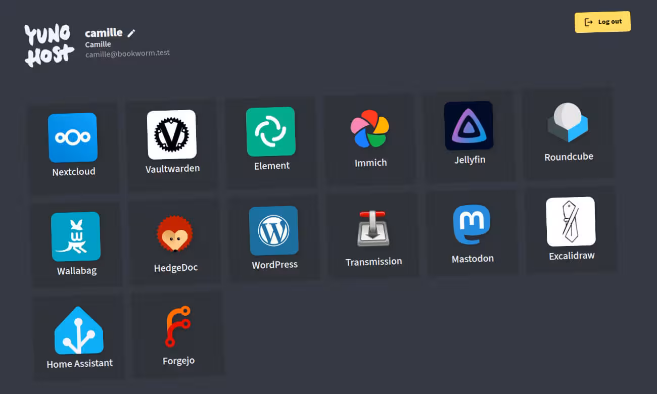 YunoHost preview